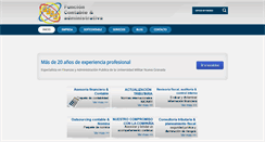 Desktop Screenshot of funcioncontable.com.co